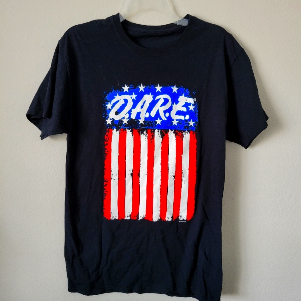 Vintage Dare shirt mens small black
